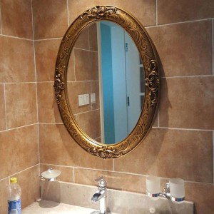 61,5 cm x 81 cm Europäischen Und Amerikanischen Oval Badezimmerspiegel Bad Wc Waschbecken Waschbecken Wandspiegel Wasserdicht