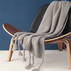 Alle Spiel Nordic gestrickte Decke Thread Decke Bettlaken Klimaanlage Twist Tassel Throw Decken für Betten Sofa Weihnachten