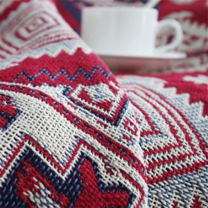 American Sumino Throw Blanket Weihnachten Dekorative Cobertor Red Manta Para Sofa / Betten Travel Plaid Anti-Rutsch-Nähte Decken