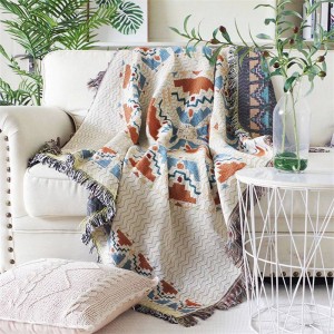 Aura der Liebe Decke Thread Sofa Cover geometrische Schutz Cover Schonbezug Cobertor Decken für Betten Quaste Weihnachten zu werfen