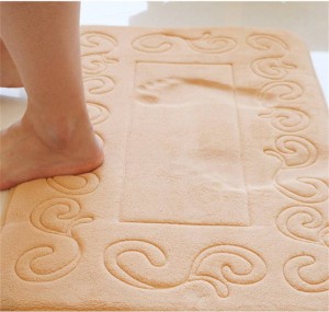 Bad Anti Slip Teppich Europäischen Stil Langsam Rebound Schwamm Pad Bad Wc Kissen Saugfähigen Fußmatte Memory Foam Badematte