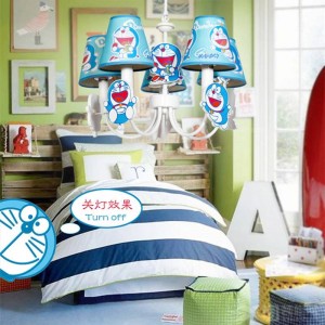 kinder doraemon licht cosplay pendelleuchte für kinderzimmer 19 "blau led lamparas junge schlafzimmer baby prinzessin led pendelleuchten