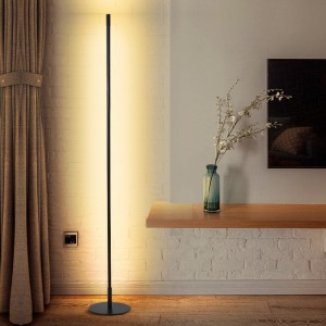 Nordic Minimalist LED Stehlampen Stehlampen Wohnzimmer Led Schwarz / Weiß Aluminium Stehlampen Lamparas Dekorieren