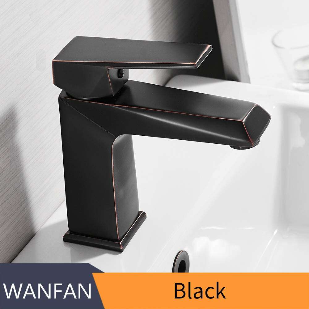 Luxury Basin Faucet Black Faucet Taps Bathroom Sink Faucet Single ...