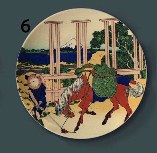 Luxury Tomitake Thirty-six King Decorative Plate Hanging Plate 